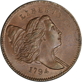 1794 Liberty Cap Half Cent