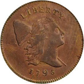 1795 Liberty Cap Half Cent