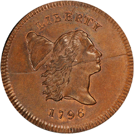 1796 Liberty Cap Half Cent