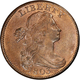 1803 Draped Bust Cent