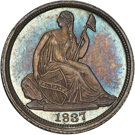 Liberty Seated Half Dime