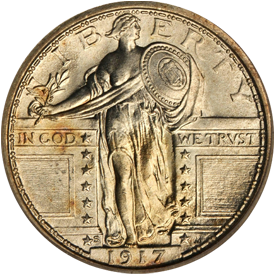 1917-S Standing Liberty Quarter