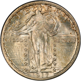 1917-S Standing Liberty Quarter