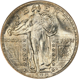 1920 Standing Liberty Quarter