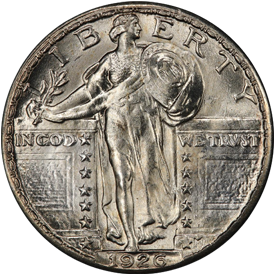 1926-S Standing Liberty Quarter