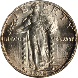 1926 Standing Liberty Quarter