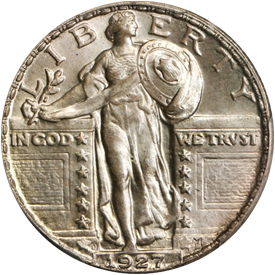 1927-D Standing Liberty Quarter