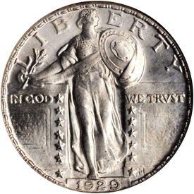 1929 Standing Liberty Quarter