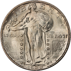 1930-S Standing Liberty Quarter