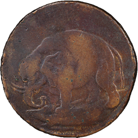 Betts-781694 Carolina Elephant Token