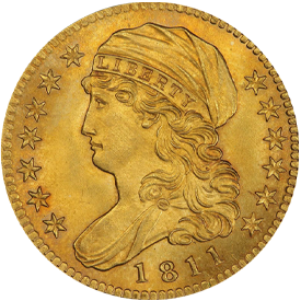 Capped Bust Left Half Eagle