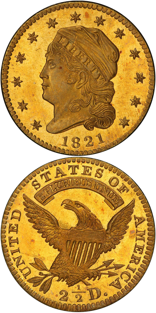 Capped Head Left Quarter Eagle