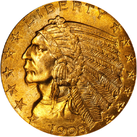 Indian Head Half Eagle