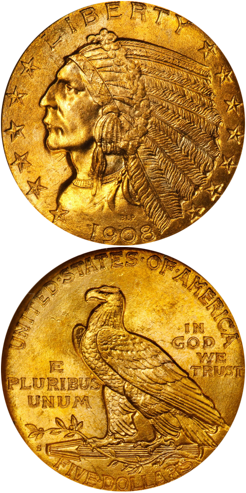 Indian Head Half Eagle