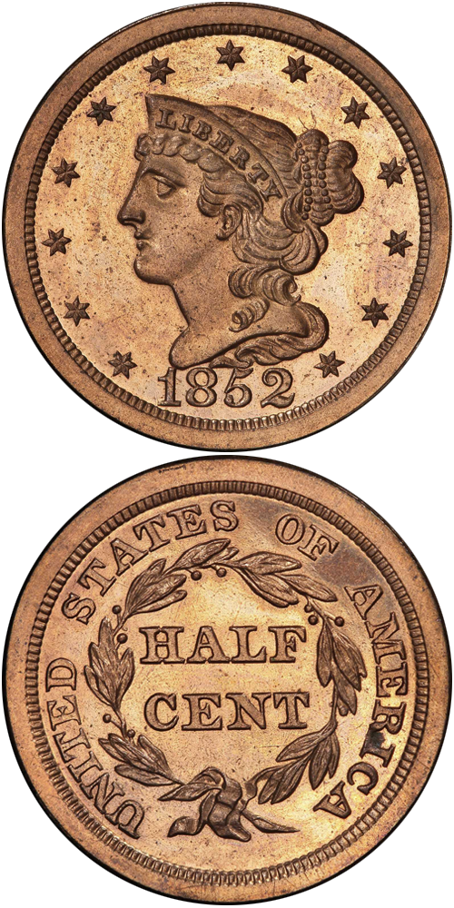 Braided Hair Half Cent