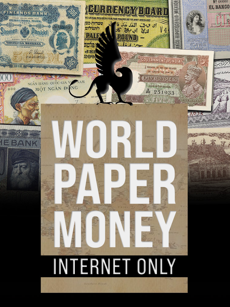 September 2024 Around the Globe Internet Only Auction - World Paper Money
